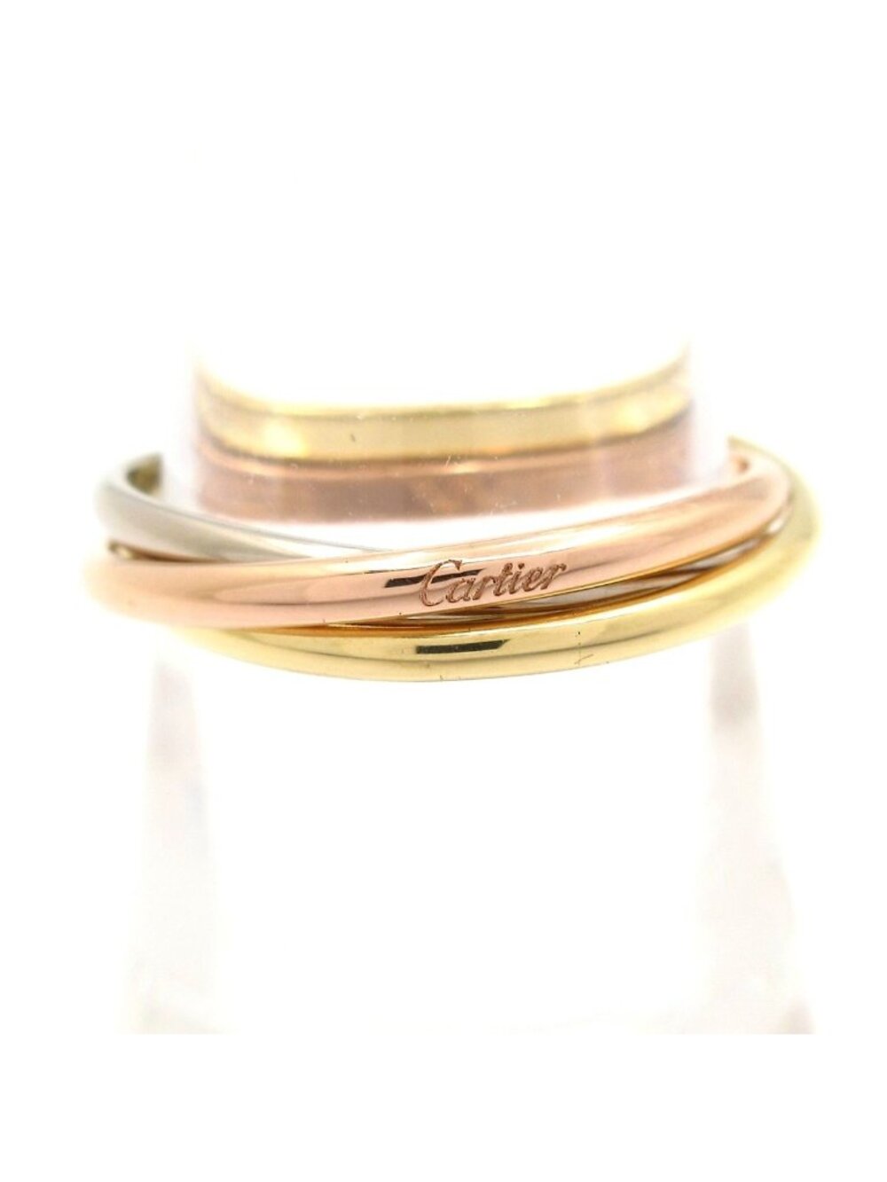 Cartier Triple Band Ring 51 Trinity